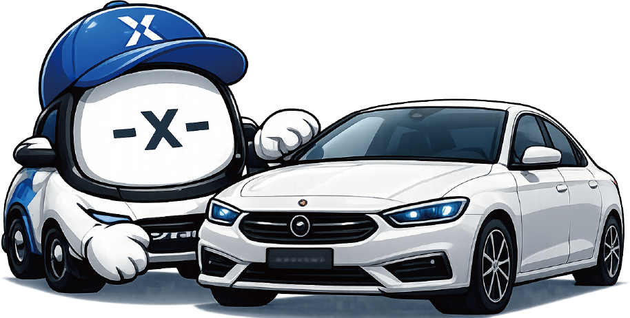 CAR-X-WEB キャラクター（車といっしょ）